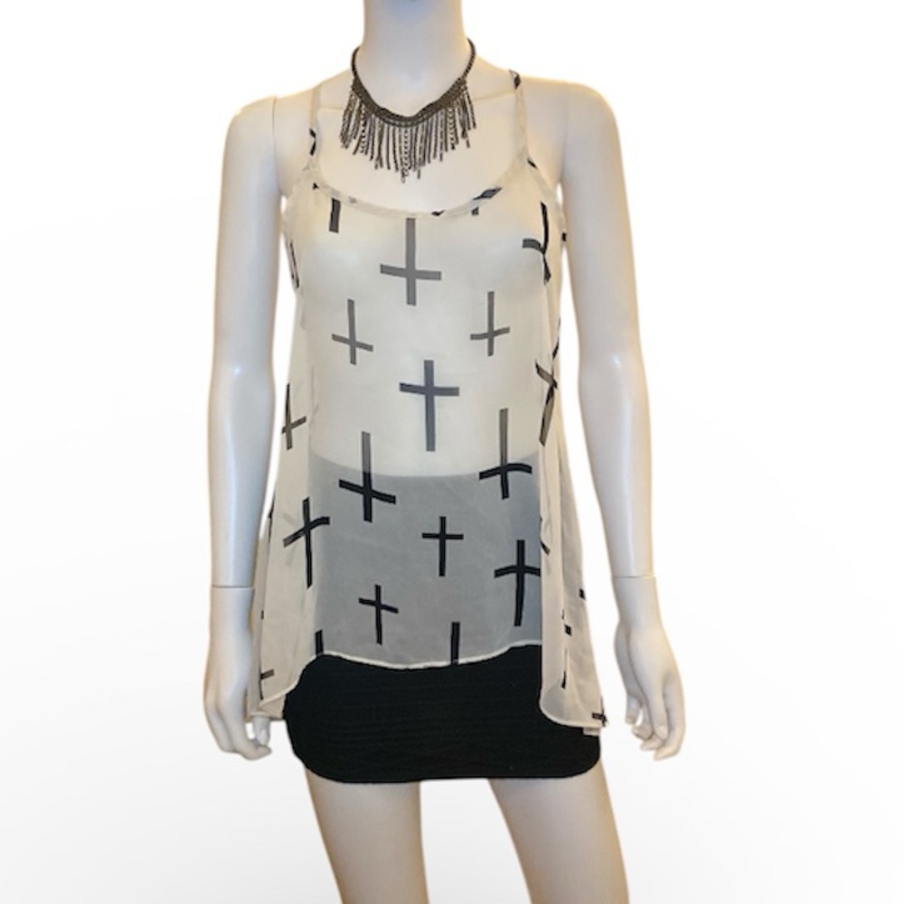 Soprano- Cross Tank Top